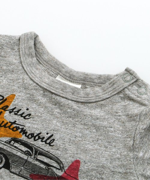 BREEZE（ブリーズ）の「ネット限定 アメ車Tシャツ（Tシャツ/カットソー・キッズ・グレー/イエロー/ブルー・95/140/120/130/110/90/100/80）」の7枚目の写真