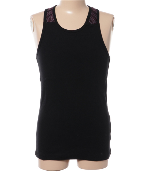 チャイハネ（チャイハネ）の「【チャイハネ】yul ジャガードテレコMEN'Sタンクトップ（タンクトップ・メンズ・ホワイト/ブラック/グレー/ブルー・FREE）」の9枚目の写真