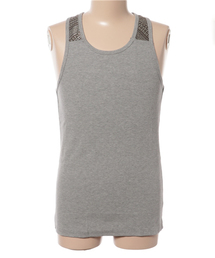 チャイハネ | 【チャイハネ】yul ジャガードテレコMEN'Sタンクトップ(タンクトップ)