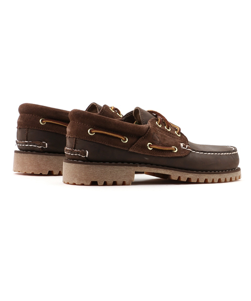 Timberland（ティンバーランド）の「クラシックボート スリーアイ ラグ（モカシンシューズ）（モカシン/デッキシューズ・メンズ・ブラウン・26.5cm/26.0cm/27.0cm/28.5cm/25.0cm/28.0cm/25.5cm/27.5cm）」の4枚目の写真