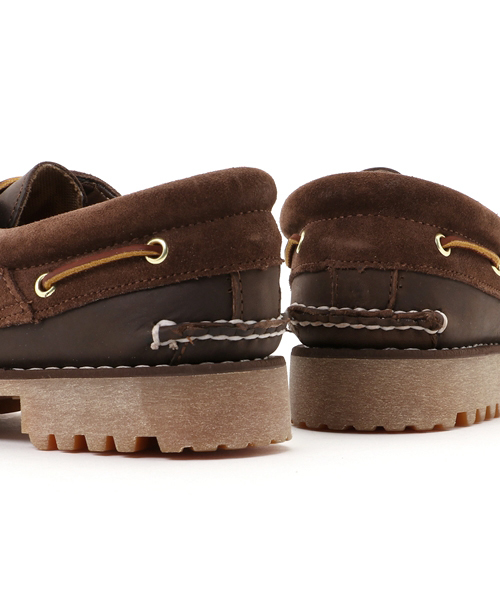 Timberland（ティンバーランド）の「クラシックボート スリーアイ ラグ（モカシンシューズ）（モカシン/デッキシューズ・メンズ・ブラウン・26.5cm/26.0cm/27.0cm/28.5cm/25.0cm/28.0cm/25.5cm/27.5cm）」の8枚目の写真