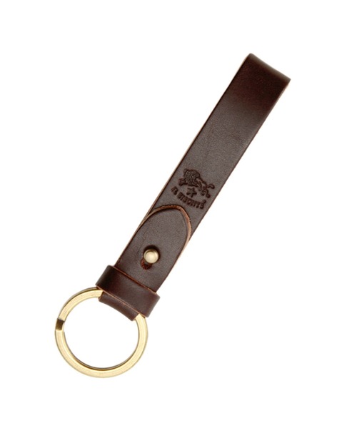 IL BISONTE（イルビゾンテ）の「IL BISONTE / ORIGINAL LEATHER / KEY HOLDER（キーホルダー・レディース・ブラック/ホワイト/ダークブラウン/グレー/レッド/オリーブ/ライトブラウン/ナチュラル/グリーン/オレンジ/ダークグリーン/ベージュ/ネイビー/ブラウン系その他・FREE）」の4枚目の写真
