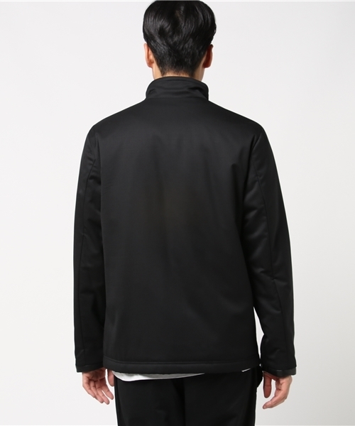 MEN'S BIGI(メンズビギ)の「フロント切り替え ライダースジャケット/ラムレザー×ナイロン(ライダースジャケット・メンズ・ブラック・M/L)」の4枚目の写真