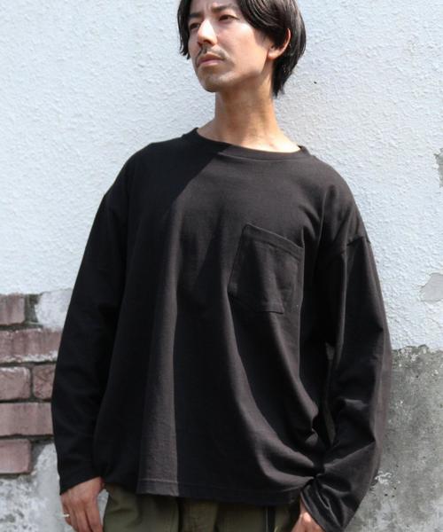 coen(コーエン)の「【WEB限定】スーパービッグロングスリーブカットソー(Tシャツ/カットソー・メンズ・ブラック/ホワイト・SMALL/LARGE/MEDIUM)」の1枚目の写真