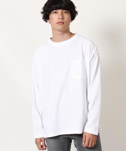 coen(コーエン)の「【WEB限定】スーパービッグロングスリーブカットソー(Tシャツ/カットソー・メンズ・ブラック/ホワイト・SMALL/LARGE/MEDIUM)」の5枚目の写真