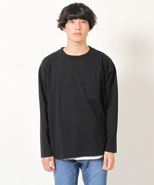 coen(コーエン)の「【WEB限定】スーパービッグロングスリーブカットソー(Tシャツ/カットソー・メンズ・ブラック/ホワイト・SMALL/LARGE/MEDIUM)」の11枚目の写真