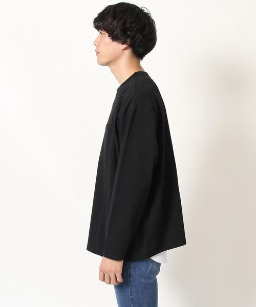 coen(コーエン)の「【WEB限定】スーパービッグロングスリーブカットソー(Tシャツ/カットソー・メンズ・ブラック/ホワイト・SMALL/LARGE/MEDIUM)」の12枚目の写真