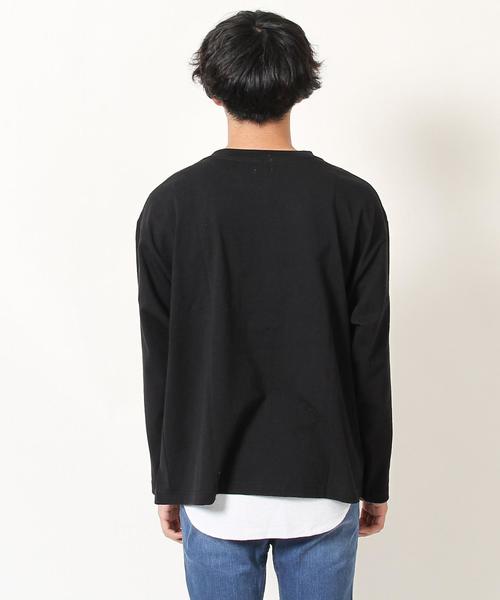 coen(コーエン)の「【WEB限定】スーパービッグロングスリーブカットソー(Tシャツ/カットソー・メンズ・ブラック/ホワイト・SMALL/LARGE/MEDIUM)」の13枚目の写真