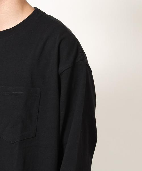 coen(コーエン)の「【WEB限定】スーパービッグロングスリーブカットソー(Tシャツ/カットソー・メンズ・ブラック/ホワイト・SMALL/LARGE/MEDIUM)」の15枚目の写真