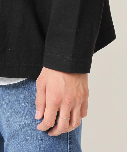 coen(コーエン)の「【WEB限定】スーパービッグロングスリーブカットソー(Tシャツ/カットソー・メンズ・ブラック/ホワイト・SMALL/LARGE/MEDIUM)」の16枚目の写真