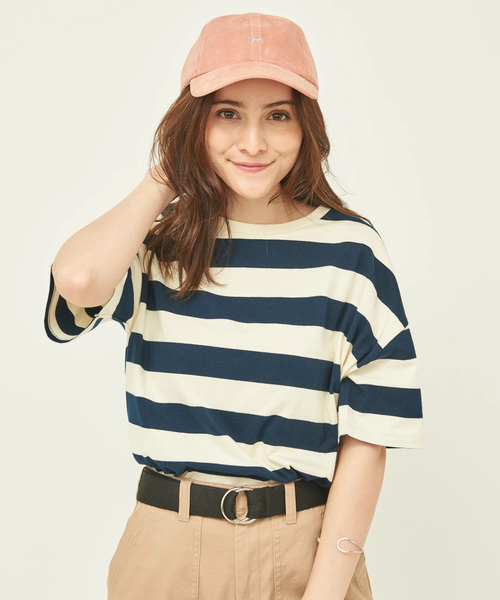 Lee（リー）の「LEEコーデュロイキャップ（キャップ・レディース・ライトグレー/ピンク/サックスブルー/ネイビー・FREE）」の11枚目の写真