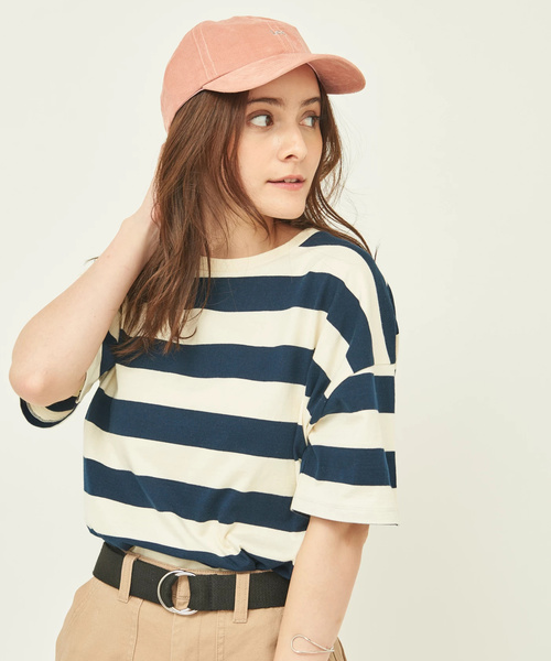 Lee（リー）の「LEEコーデュロイキャップ（キャップ・レディース・ライトグレー/ピンク/サックスブルー/ネイビー・FREE）」の10枚目の写真