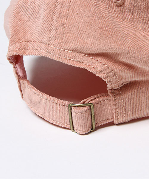 Lee（リー）の「LEEコーデュロイキャップ（キャップ・レディース・ライトグレー/ピンク/サックスブルー/ネイビー・FREE）」の8枚目の写真