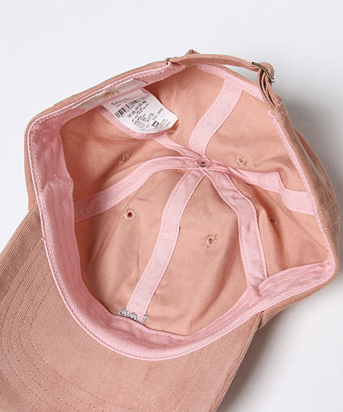 Lee（リー）の「LEEコーデュロイキャップ（キャップ・レディース・ライトグレー/ピンク/サックスブルー/ネイビー・FREE）」の9枚目の写真