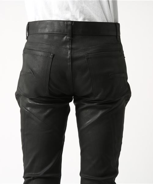 SCHLUSSEL（シュリセル）の「ｼｰﾑｶｯﾄｺｰﾃｨﾝｸﾞﾊﾟﾝﾂ（デニムパンツ）」 - WEAR