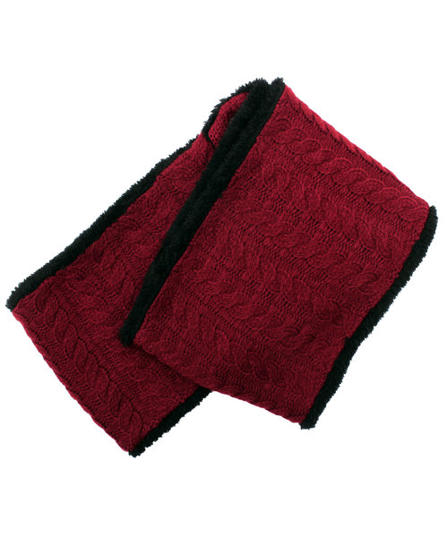 8(eight)(エイト)の「ケーブルニット スヌード ネックウォーマー(ネックウォーマー/スヌード・メンズ・チャコールグレー/ブラック/ベージュ/ミックスグレー/ブルー/ブラックミックス/ワイン・FREE)」の7枚目の写真