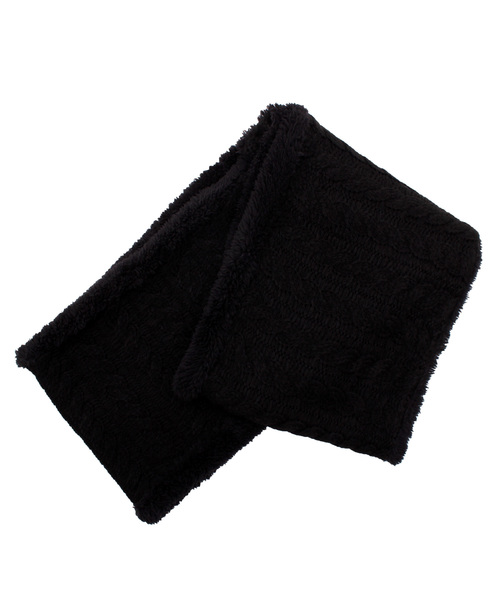 8(eight)(エイト)の「ケーブルニット スヌード ネックウォーマー(ネックウォーマー/スヌード・メンズ・チャコールグレー/ブラック/ベージュ/ミックスグレー/ブルー/ブラックミックス/ワイン・FREE)」の2枚目の写真