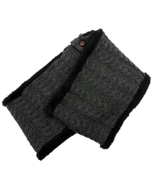 8(eight)(エイト)の「ケーブルニット スヌード ネックウォーマー(ネックウォーマー/スヌード・メンズ・チャコールグレー/ブラック/ベージュ/ミックスグレー/ブルー/ブラックミックス/ワイン・FREE)」の3枚目の写真