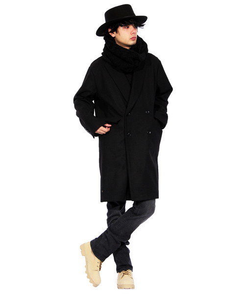 8(eight)(エイト)の「ケーブルニット スヌード ネックウォーマー(ネックウォーマー/スヌード・メンズ・チャコールグレー/ブラック/ベージュ/ミックスグレー/ブルー/ブラックミックス/ワイン・FREE)」の20枚目の写真