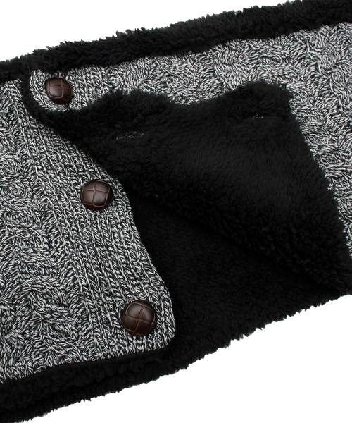 8(eight)(エイト)の「ケーブルニット スヌード ネックウォーマー(ネックウォーマー/スヌード・メンズ・チャコールグレー/ブラック/ベージュ/ミックスグレー/ブルー/ブラックミックス/ワイン・FREE)」の10枚目の写真