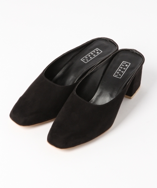 LOWRYS FARM(ローリーズファーム)の「スクエアトゥミュール 780346 (サンダル・レディース・ブラック/ベージュ/パープル/レッド・LARGE/MEDIUM)」の7枚目の写真