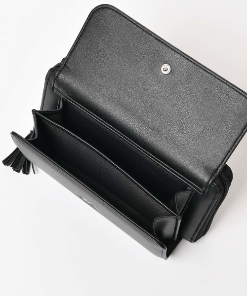 CIAOPANIC TYPY（チャオパニックティピー）の「プチスタッズお財布ショルダー（ショルダーバッグ・レディース・ブラック/キャメル・FREE）」の14枚目の写真