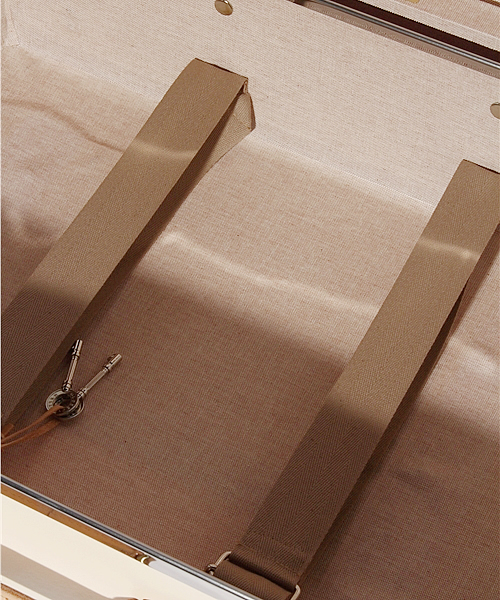 SHIPS（シップス）の「GLOBE TROTTER:  【SAFARI 】  21″TROLLEY CASE（スーツケース/キャリーバッグ・メンズ・ベージュ・ONE SIZE）」の14枚目の写真