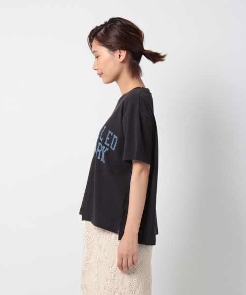 laboratory work（ラボラトリーワーク）の「リメイクタッチTシャツ（Tシャツ/カットソー・レディース・オフホワイト/ブラック/グリーン・MEDIUM）」の13枚目の写真