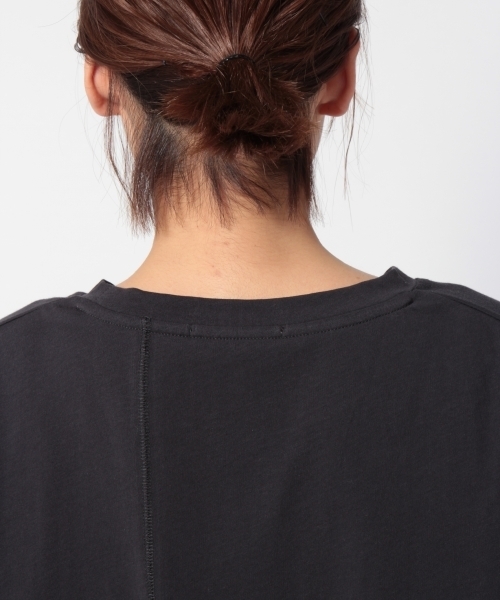 laboratory work（ラボラトリーワーク）の「リメイクタッチTシャツ（Tシャツ/カットソー・レディース・オフホワイト/ブラック/グリーン・MEDIUM）」の16枚目の写真