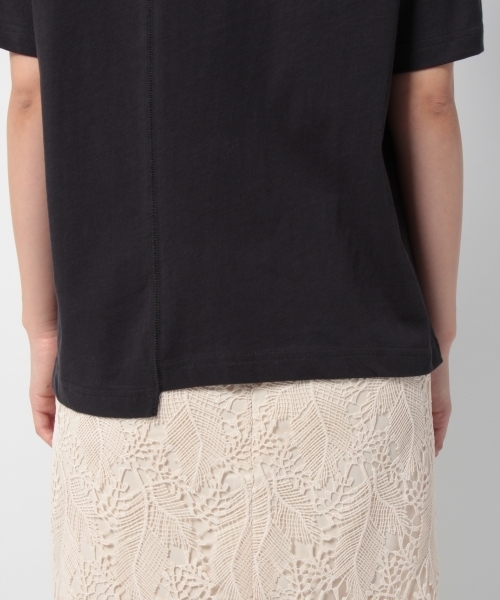 laboratory work（ラボラトリーワーク）の「リメイクタッチTシャツ（Tシャツ/カットソー・レディース・オフホワイト/ブラック/グリーン・MEDIUM）」の21枚目の写真