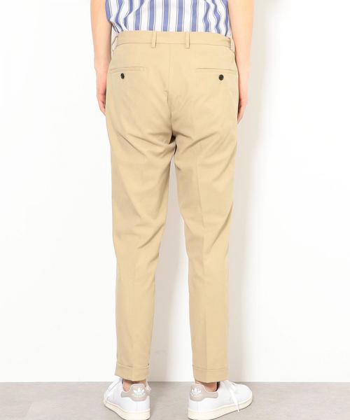 green label relaxing（グリーンレーベルリラクシング）の「NM ポリエステルツイル Wヘムナロー9分丈 アンクルパンツ（その他パンツ・メンズ・ブラック/ベージュ/ネイビー・L/S/M/XL）」の5枚目の写真