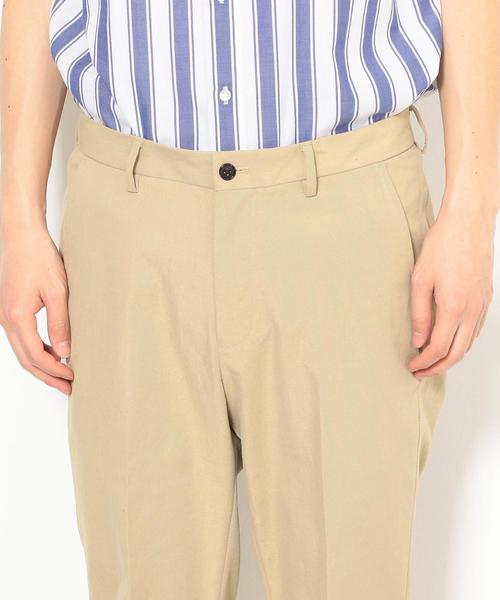 green label relaxing（グリーンレーベルリラクシング）の「NM ポリエステルツイル Wヘムナロー9分丈 アンクルパンツ（その他パンツ・メンズ・ブラック/ベージュ/ネイビー・L/S/M/XL）」の19枚目の写真