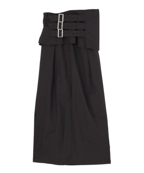 MURUA（ムルーア）の「2wayアタッチベルトスカート（スカート・レディース・ブラック/ベージュ/カーキ/キャメル・2/1）」の15枚目の写真