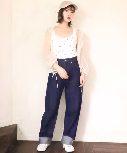 one after another NICE CLAUP(ワンアフターアナザーナイスクラップ)の「サーマルキャミ(キャミソール・レディース・グレー/オフホワイト/ホワイト系その他/ベージュ系その他・FREE)」の18枚目の写真