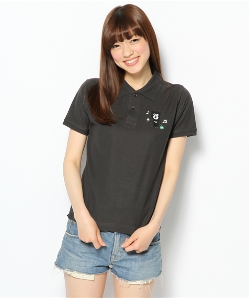 BEAMS T(ビームスティー)の「The Wonderful! design works. / BAG BEAR POLO(ポロシャツ・メンズ・ブラック系その他/ピンク/インディゴブルー・X-SMALL/SMALL/MEDIUM/LARGE)」の11枚目の写真