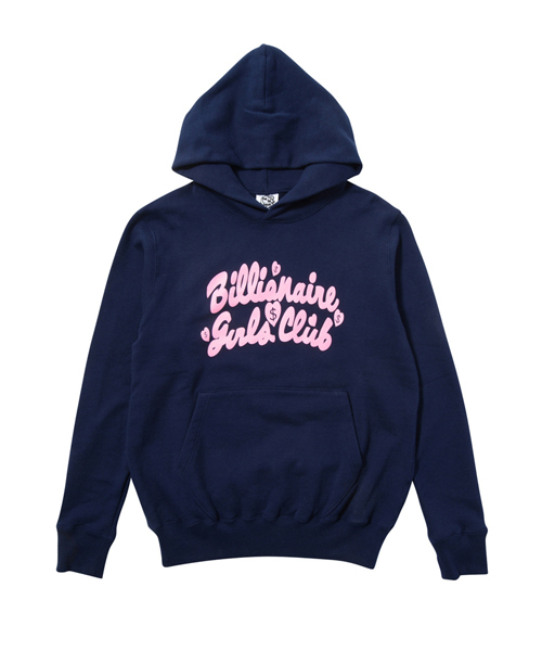 BILLIONAIRE BOYS CLUB（ビリオネア・ボーイズ・クラブ）の「BILLIONAIRE GIRLS CLUB HEART FLOATER HOODIE 17SPRING (JP EXCLUSIVE)（パーカー・レディース・グレー/ネイビー・X-LARGE/X-SMALL/XX-SMALL/MEDIUM/LARGE）」の2枚目の写真