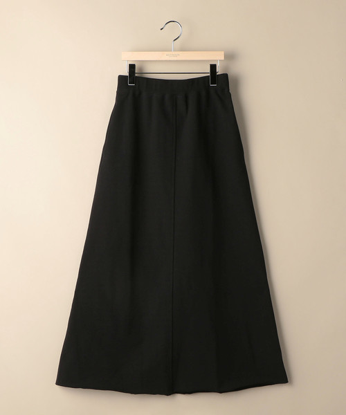 BEAUTY&YOUTH UNITED ARROWS(ビューティーアンドユースユナイテッドアローズ)の「BY ヘビーコットン裏毛マキシスカート о(スカート・レディース・モカ/ブラック/ナチュラル・FREE)」の5枚目の写真