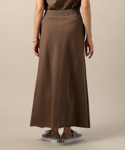 BEAUTY&YOUTH UNITED ARROWS(ビューティーアンドユースユナイテッドアローズ)の「BY ヘビーコットン裏毛マキシスカート о(スカート・レディース・モカ/ブラック/ナチュラル・FREE)」の9枚目の写真