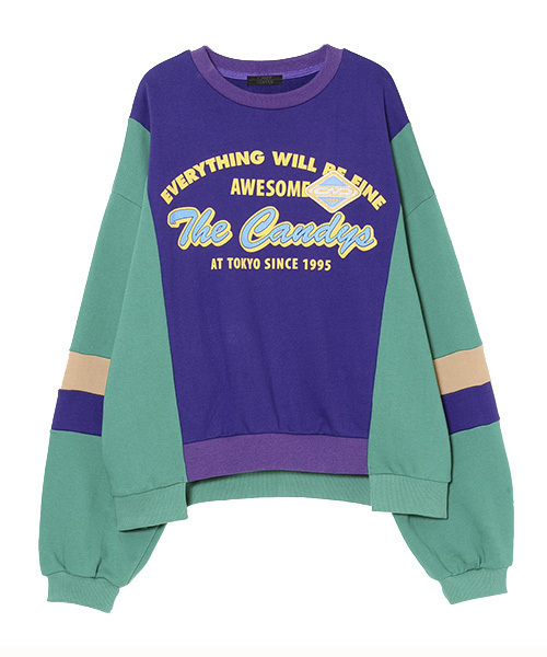 Candy Stripper（キャンディストリッパー）の「BE FINE SWITCHED スウェット（Tシャツ/カットソー・レディース・ブラック/グリーン/ネイビー・2）」の2枚目の写真