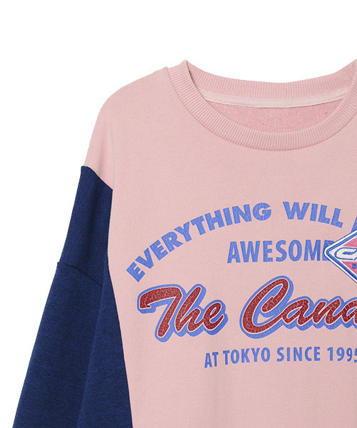 Candy Stripper（キャンディストリッパー）の「BE FINE SWITCHED スウェット（Tシャツ/カットソー・レディース・ブラック/グリーン/ネイビー・2）」の7枚目の写真