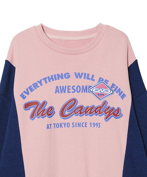 Candy Stripper（キャンディストリッパー）の「BE FINE SWITCHED スウェット（Tシャツ/カットソー・レディース・ブラック/グリーン/ネイビー・2）」の8枚目の写真