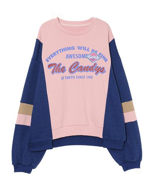 Candy Stripper（キャンディストリッパー）の「BE FINE SWITCHED スウェット（Tシャツ/カットソー・レディース・ブラック/グリーン/ネイビー・2）」の12枚目の写真