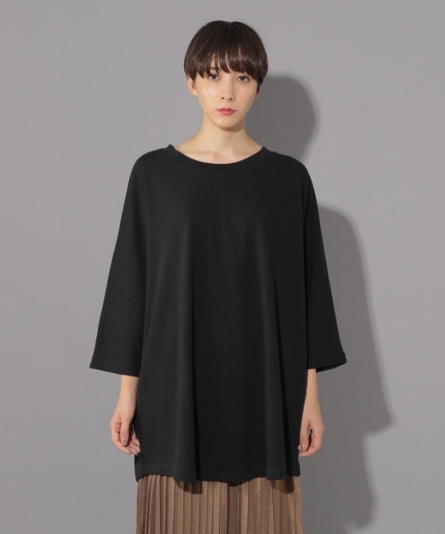 PAGEBOY（ページボーイ）の「ドルマンチュニックカットソー（Tシャツ/カットソー・レディース・オフホワイト/ブラック/ダークブラウン/ダークパープル・FREE）」の11枚目の写真