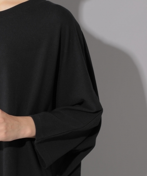 PAGEBOY（ページボーイ）の「ドルマンチュニックカットソー（Tシャツ/カットソー・レディース・オフホワイト/ブラック/ダークブラウン/ダークパープル・FREE）」の14枚目の写真