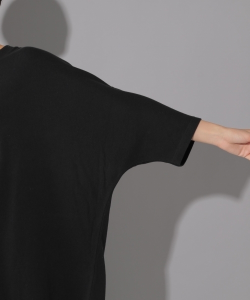 PAGEBOY（ページボーイ）の「ドルマンチュニックカットソー（Tシャツ/カットソー・レディース・オフホワイト/ブラック/ダークブラウン/ダークパープル・FREE）」の15枚目の写真