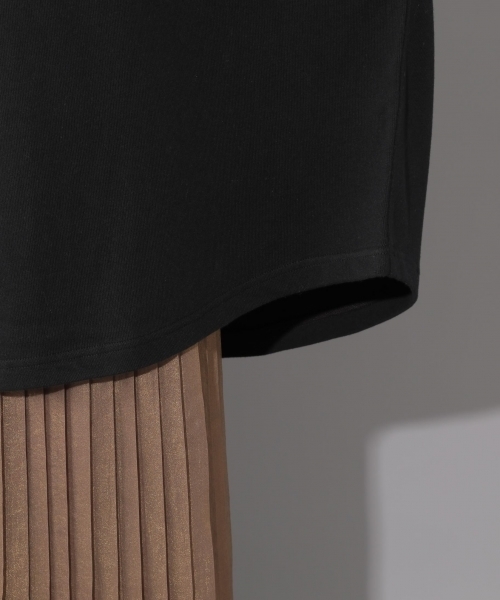 PAGEBOY（ページボーイ）の「ドルマンチュニックカットソー（Tシャツ/カットソー・レディース・オフホワイト/ブラック/ダークブラウン/ダークパープル・FREE）」の16枚目の写真