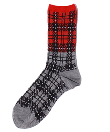 MIDWEST | ANREALAGE　チェック柄ソックス(ソックス/靴下)