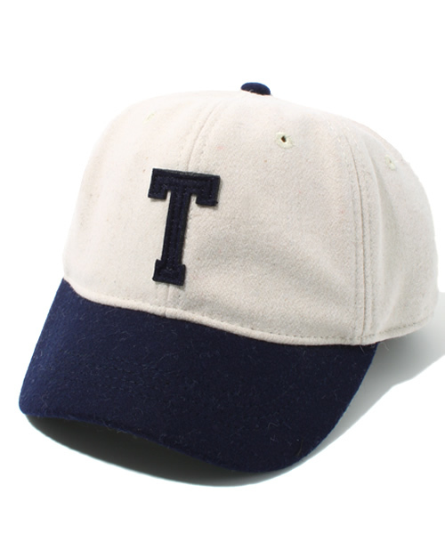 BEAMS(ビームス)の「□BEAMS / メルトン ワッペン ベースボールキャップ(キャップ・メンズ・グレー/ネイビー/その他1・ONE SIZE)」の3枚目の写真