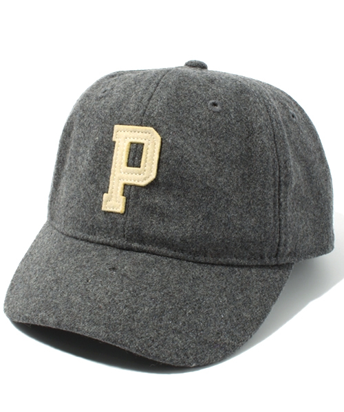 BEAMS(ビームス)の「□BEAMS / メルトン ワッペン ベースボールキャップ(キャップ・メンズ・グレー/ネイビー/その他1・ONE SIZE)」の2枚目の写真