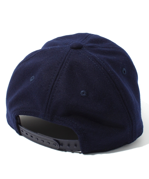 BEAMS(ビームス)の「□BEAMS / メルトン ワッペン ベースボールキャップ(キャップ・メンズ・グレー/ネイビー/その他1・ONE SIZE)」の5枚目の写真